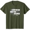 image:imageStar Wars Chewie Were Home Millennium Falcon TShirt TShirtOlive Green