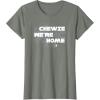 image:imageStar Wars Chewie Were Home Millennium Falcon TShirt TShirtOlive Heather