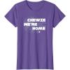 image:imageStar Wars Chewie Were Home Millennium Falcon TShirt TShirtPurple Heather