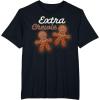 image:imageStar Wars Extra Chewie Chewbacca Gingerbread Funny Holiday TShirtBlack