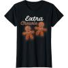 image:imageStar Wars Extra Chewie Chewbacca Gingerbread Funny Holiday TShirtBlack
