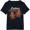 image:imageStar Wars Extra Chewie Chewbacca Gingerbread Funny Holiday TShirtBlack