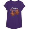 image:imageStar Wars Extra Chewie Chewbacca Gingerbread Funny Holiday TShirtPurple