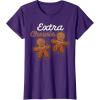 image:imageStar Wars Extra Chewie Chewbacca Gingerbread Funny Holiday TShirtPurple