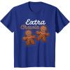 image:imageStar Wars Extra Chewie Chewbacca Gingerbread Funny Holiday TShirtRoyal Blue