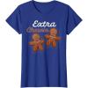 image:imageStar Wars Extra Chewie Chewbacca Gingerbread Funny Holiday TShirtRoyal Blue