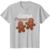 image:imageStar Wars Extra Chewie Chewbacca Gingerbread Funny Holiday TShirtSilver Grey