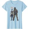image:imageStar Wars Han Chewies Got My Back Doodle Graphic TShirt TShirtBaby Blue