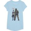 image:imageStar Wars Han Chewies Got My Back Doodle Graphic TShirt TShirtBaby Blue