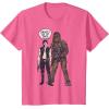 image:imageStar Wars Han Chewies Got My Back Doodle Graphic TShirt TShirtPink Heather