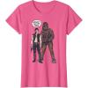 image:imageStar Wars Han Chewies Got My Back Doodle Graphic TShirt TShirtPink Heather