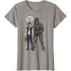 image:imageStar Wars Han Chewies Got My Back Doodle Graphic TShirt TShirtSlate Grey