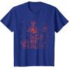 image:imageStar Wars Holiday C3PO R2D2 BB8 Christmas Party TShirtRoyal Blue