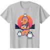 image:imageStar Wars Kawaii Porgs and Chewbacca TShirtSilver Grey