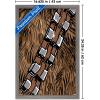 image:imageStar Wars Kids Sketch  Chewbacca Bandolier Illustration Wall Poster 34L x 224W Premium Unframed VersionBarnwood Framed Version
