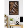image:imageStar Wars Kids Sketch  Chewbacca Bandolier Illustration Wall Poster 34L x 224W Premium Unframed VersionBlack Framed Version