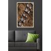 image:imageStar Wars Kids Sketch  Chewbacca Bandolier Illustration Wall Poster 34L x 224W Premium Unframed VersionBlonde Framed Version