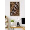 image:imageStar Wars Kids Sketch  Chewbacca Bandolier Illustration Wall Poster 34L x 224W Premium Unframed VersionBlonde Framed Version