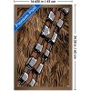 image:imageStar Wars Kids Sketch  Chewbacca Bandolier Illustration Wall Poster 34L x 224W Premium Unframed VersionBronze Framed Version