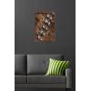 image:imageStar Wars Kids Sketch  Chewbacca Bandolier Illustration Wall Poster 34L x 224W Premium Unframed VersionMahogany Framed Version