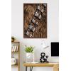 image:imageStar Wars Kids Sketch  Chewbacca Bandolier Illustration Wall Poster 34L x 224W Premium Unframed VersionMahogany Framed Version