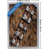 image:imageStar Wars Kids Sketch  Chewbacca Bandolier Illustration Wall Poster 34L x 224W Premium Unframed VersionSilver Framed Version