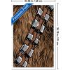 image:imageStar Wars Kids Sketch  Chewbacca Bandolier Illustration Wall Poster 34L x 224W Premium Unframed VersionWhite Framed Version