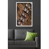 image:imageStar Wars Kids Sketch  Chewbacca Bandolier Illustration Wall Poster 34L x 224W Premium Unframed VersionWhite Framed Version