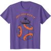 image:imageStar Wars Last Jedi BB8 Just Roll With It Graphic TShirt TShirtPurple Heather