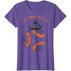 image:imageStar Wars Last Jedi BB8 Just Roll With It Graphic TShirt TShirtPurple Heather
