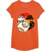 image:imageStar Wars Last Jedi BB8 Retro Sunset Rollabout TShirt TShirtOrange
