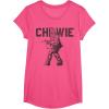 image:imageStar Wars Last Jedi Chewie Distressed Vintage TShirt TShirtPink Heather
