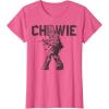 image:imageStar Wars Last Jedi Chewie Distressed Vintage TShirt TShirtPink Heather