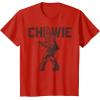 image:imageStar Wars Last Jedi Chewie Distressed Vintage TShirt TShirtRed
