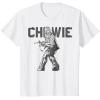 image:imageStar Wars Last Jedi Chewie Distressed Vintage TShirt TShirtWhite