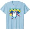 image:imageStar Wars Porg Chewbacca Approved Comic Portrait TShirtBaby Blue