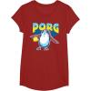 image:imageStar Wars Porg Chewbacca Approved Comic Portrait TShirtCranberry Red