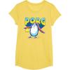 image:imageStar Wars Porg Chewbacca Approved Comic Portrait TShirtLemon Yellow
