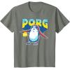 image:imageStar Wars Porg Chewbacca Approved Comic Portrait TShirtOlive Heather