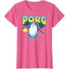 image:imageStar Wars Porg Chewbacca Approved Comic Portrait TShirtPink Heather