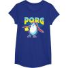 image:imageStar Wars Porg Chewbacca Approved Comic Portrait TShirtRoyal Blue
