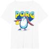 image:imageStar Wars Porg Chewbacca Approved Comic Portrait TShirtWhite