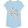 image:imageStar Wars Porg and BB8 Doodle TShirt TShirtBaby Blue
