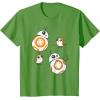 image:imageStar Wars Porg and BB8 Doodle TShirt TShirtGrass Green