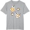 image:imageStar Wars Porg and BB8 Doodle TShirt TShirtHeather Grey