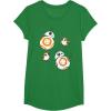 image:imageStar Wars Porg and BB8 Doodle TShirt TShirtKelly Green