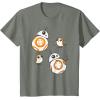 image:imageStar Wars Porg and BB8 Doodle TShirt TShirtOlive Heather