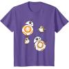 image:imageStar Wars Porg and BB8 Doodle TShirt TShirtPurple Heather