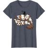 image:imageStar Wars Porgs Playing With Chewbaccas Things Portrait TShirtHeather Blue