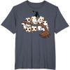image:imageStar Wars Porgs Playing With Chewbaccas Things Portrait TShirtHeather Blue